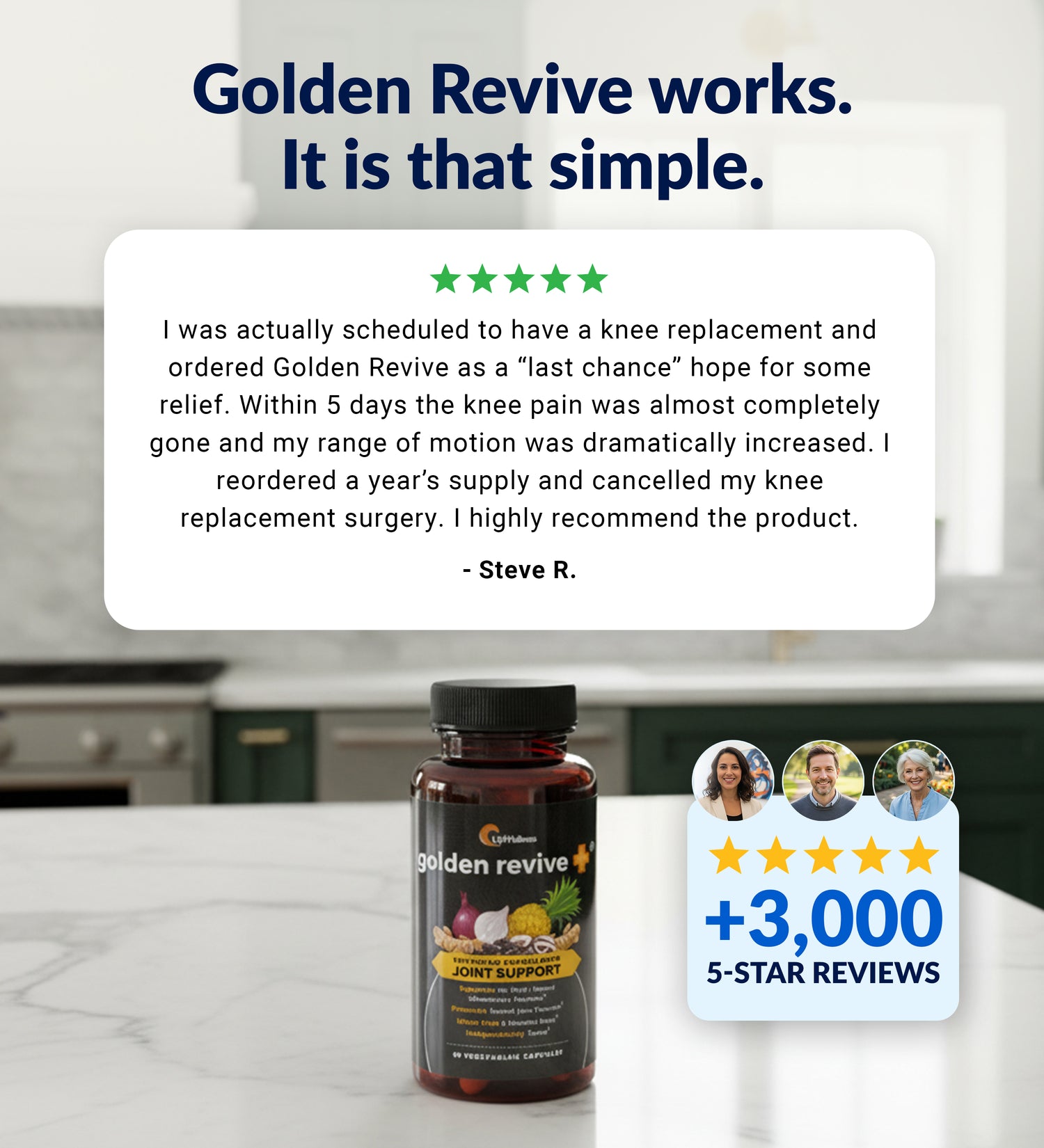 UpWellness golden Revive+